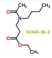Ethyl N-acetyl-N-butyl-β-alaninate CAS:52304-36-6